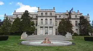 Shadow Lawn (Hubert Templeton Parson mansion), West Long Branch, NJ (1927). Now Woodrow Wilson Hall, Monmouth University.