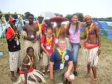 Image 34Scouting friends from around the world at the 21st World Scout Jamboree, Aug 01, 2007, England