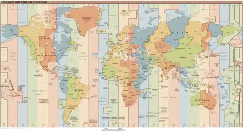 Image 8Time zones of the world