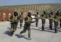 YAT fighters during training