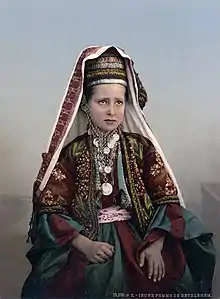 Palestinian costume from Bethlehem.