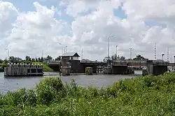 Beatrixbridge at the Tapsloot&nbsp;[nl] near Westknollendam