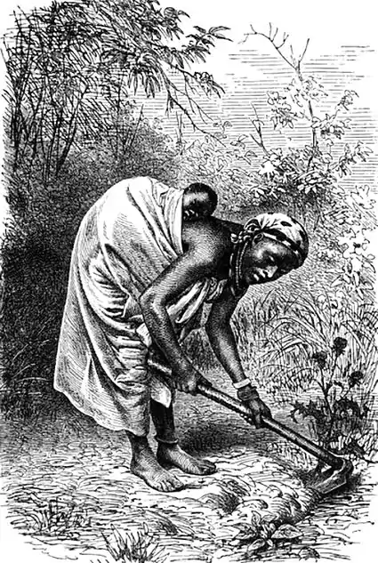 017-WOMAN OF LOANGO TILLING THE SOIL.jpg