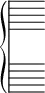 { \override Score.TimeSignature #'stencil = ##f \override Score.Clef #'stencil = ##f \new GrandStaff << \new Staff { s2 } \new Staff { s2 } >> }
