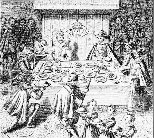 A Court Dinner in the times of King James.jpg