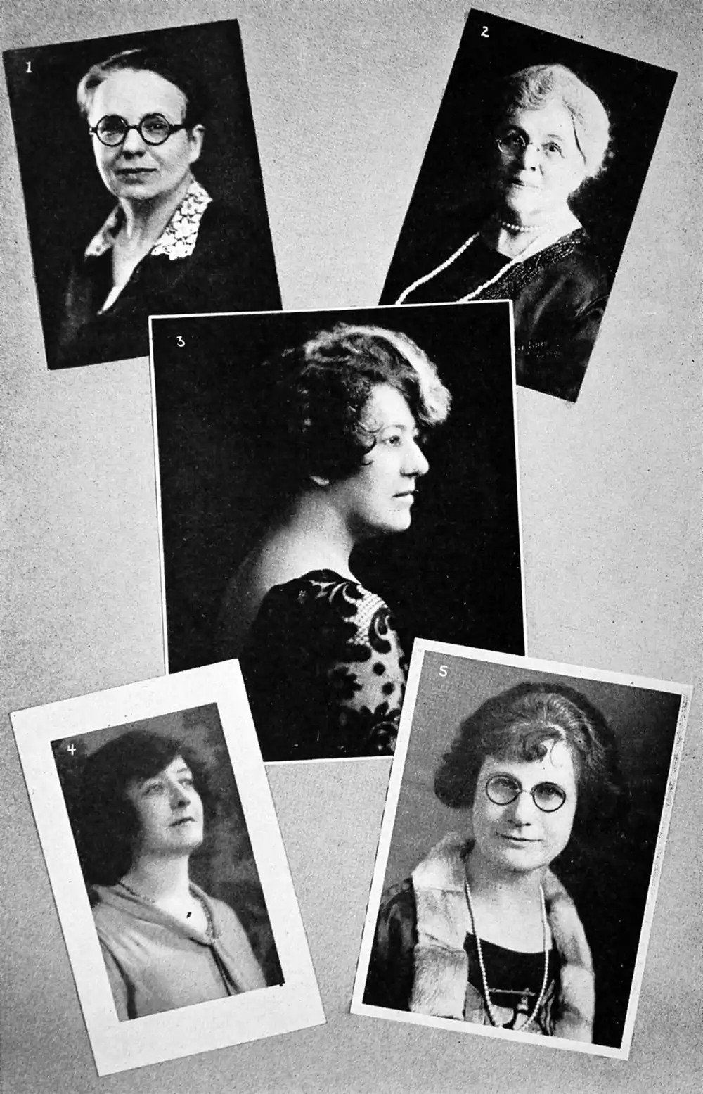 A Few of the Eminent Women of Oregon, Sheba Hargreaves, Eva Emery Dye, Anne Shannon Monroe, Kay Cleaver Strahan, Edith Knight Hill (Marian Miller).jpg