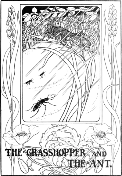 The Grasshopper and the Ant.