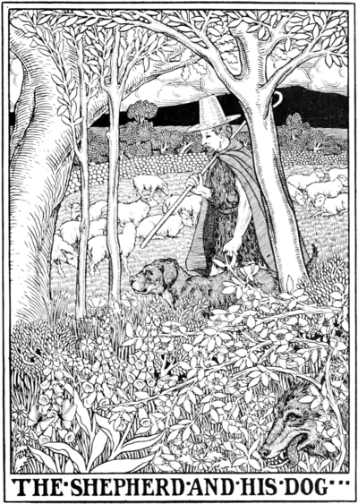 The Shepherd and his Dog.