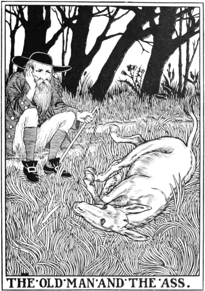 The old Man and the Ass.