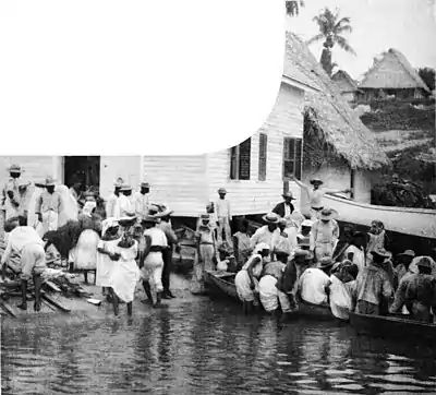 A glimpse of Guatemala - Caribs buying fish at Livingston.jpg