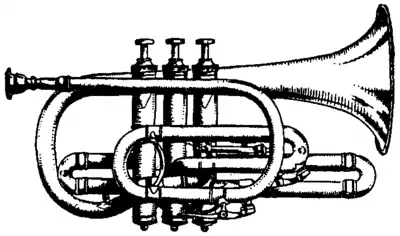 Britannica Cornet B♭ with Strictly Conical Bore.png