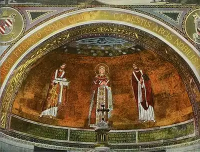 Catholic Encyclopedia - Apse of the Church of Saint Agnes, Rome.jpg