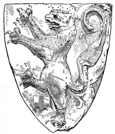 Fig. 29.—Shield of the Landgrave Konrad of Thuringia (died 1241).