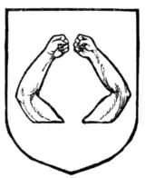 Fig. 266.—Two arms counter-embowed.