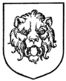 Fig. 321.—A lion's face.
