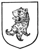 Fig. 329.—Leopard's head erased.