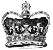 Fig. 646.—Coronet of the Prince of Wales.