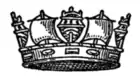Fig. 658.—Naval crown.