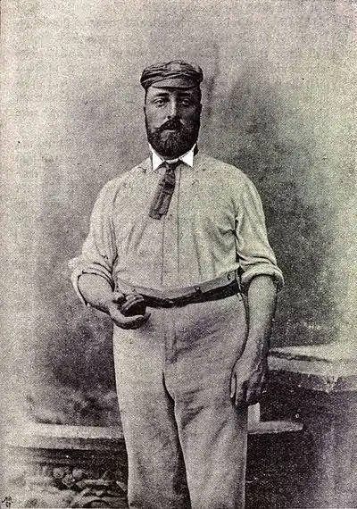 Cricket, WG Grace, 1891- Alfred Shaw.jpg