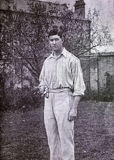 Cricket, WG Grace, 1891- S.M.J.Woods.jpg