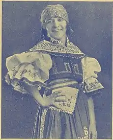 Czechoslovaks in the US, woman in a national costume.jpg