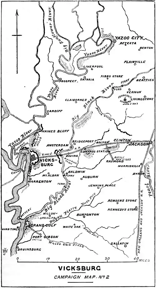 Decisive Battles Since Waterloo-Vicksburg Campaign Map No 2.jpg