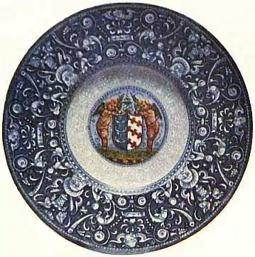 EB1911 Ceramics Plate VI - Faenza. Casa Pirota, 1525.jpg