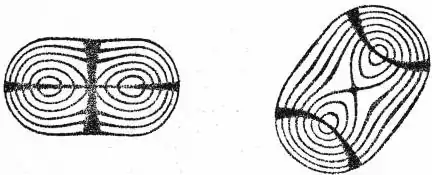 EB1911 Crystallography - Figs. 100 & 101 —Interference Figures of a Biaxial Crystal.jpg