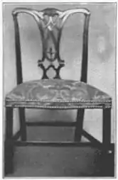 EB1911 Furniture Fig. 8.—Carved Mahogany Chair in the style of Chippendale; 2nd half of 18th century.jpg