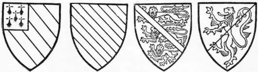 EB1911 Heraldry - Bishopsdon, Montfort, Lancaster, Fraunceys.jpg