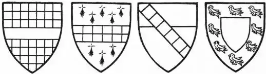 EB1911 Heraldry - Clifford, Arderne, Cromwell, Erpingham.jpg