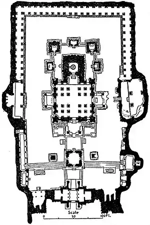 EB1911 Indian Architecture - Plan of Kailās at Ellora.jpg