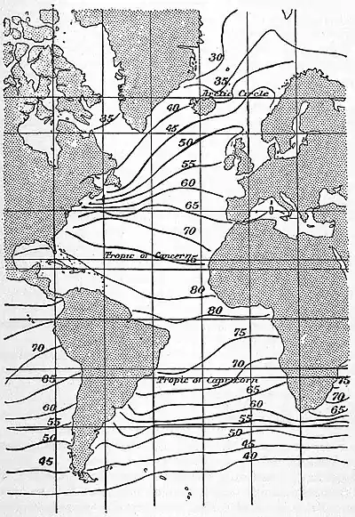 EB1911 Plankton - Atlantic surface isotherms.jpg
