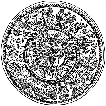 EB1911 Plate - Silver Bowl from tomb in Cyprus.jpg