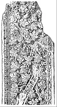 EB1911 Roman Art - Pilaster with Oak Leaf Ornament.jpg