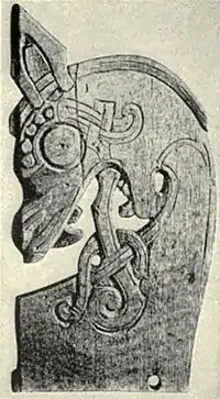 EB1911 Scandinavian Civilization - oak carving from the Gokstad ship.jpg