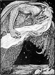 Fairy tales from the Arabian nights - Batten illustration at frontispiece.jpg