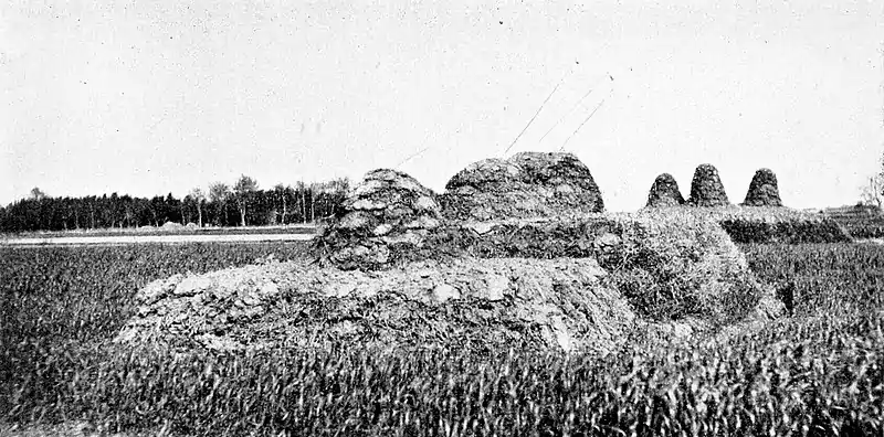 Farmers of forty centuries - Graves mounds recently restored.jpg