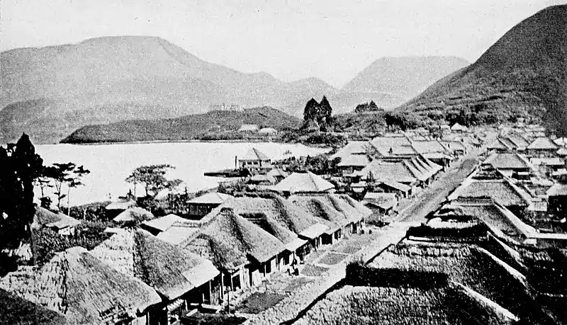 Farmers of forty centuries - Street in a Hakone country village.jpg