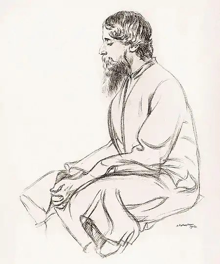 Gitanjali Tagore by Rothenstein.jpg