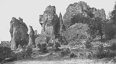 Group at Mourèze- A book of the Cevennes.jpg