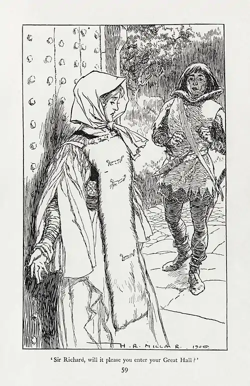 'Sir Richard, will it please you enter your Great Hall?'