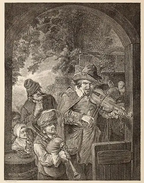 Fig. 83.—The Travelling Musicians.