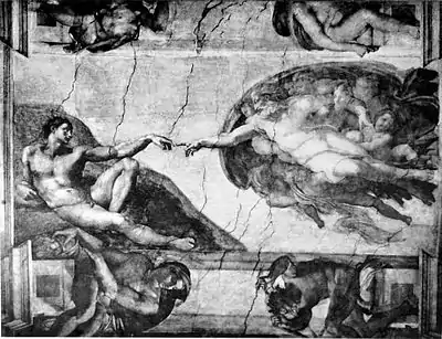 Life of Michael Angelo, 1912 - The Creation of Man.jpg