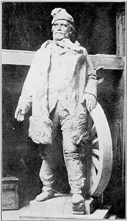 Marcus Whitman, pathfinder and patriot (1909) - Statue of Marcus Whitman.jpg