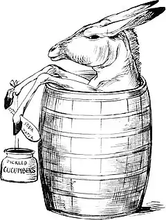 More Nonsense, Pictures, Rhymes, Botany, etc. (1872), The Absolutely Abstemious Ass.jpg