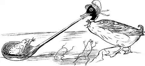 More Nonsense, Pictures, Rhymes, Botany, etc. (1872), The Dolomphious Duck.jpg