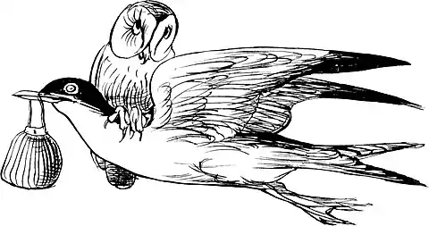 More Nonsense, Pictures, Rhymes, Botany, etc. (1872), The Goodnatured Grey Gull.jpg