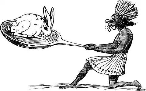 More Nonsense, Pictures, Rhymes, Botany, etc. (1872), The Inventive Indian.jpg