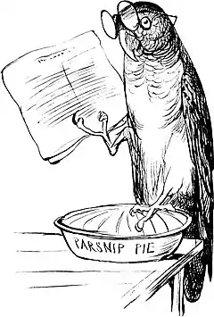 More Nonsense, Pictures, Rhymes, Botany, etc. (1872), The Perpendicular Purple Polly.jpg